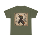 Samurai Fox T-Shirt — 'Bushido' Fox Warrior Vintage Japanese Art Tee