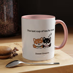 Shiba Inu "Sweet Dreams" Mug, The Last Cup of Tea for Today, Japanese Dog Cute Gift Mug