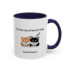 Shiba Inu "Sweet Dreams" Mug, The Last Cup of Tea for Today, Japanese Dog Cute Gift Mug