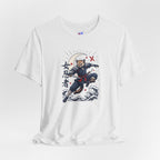 Ninja Cat Tee — Japanese Samurai Cat Graphic T-Shirt