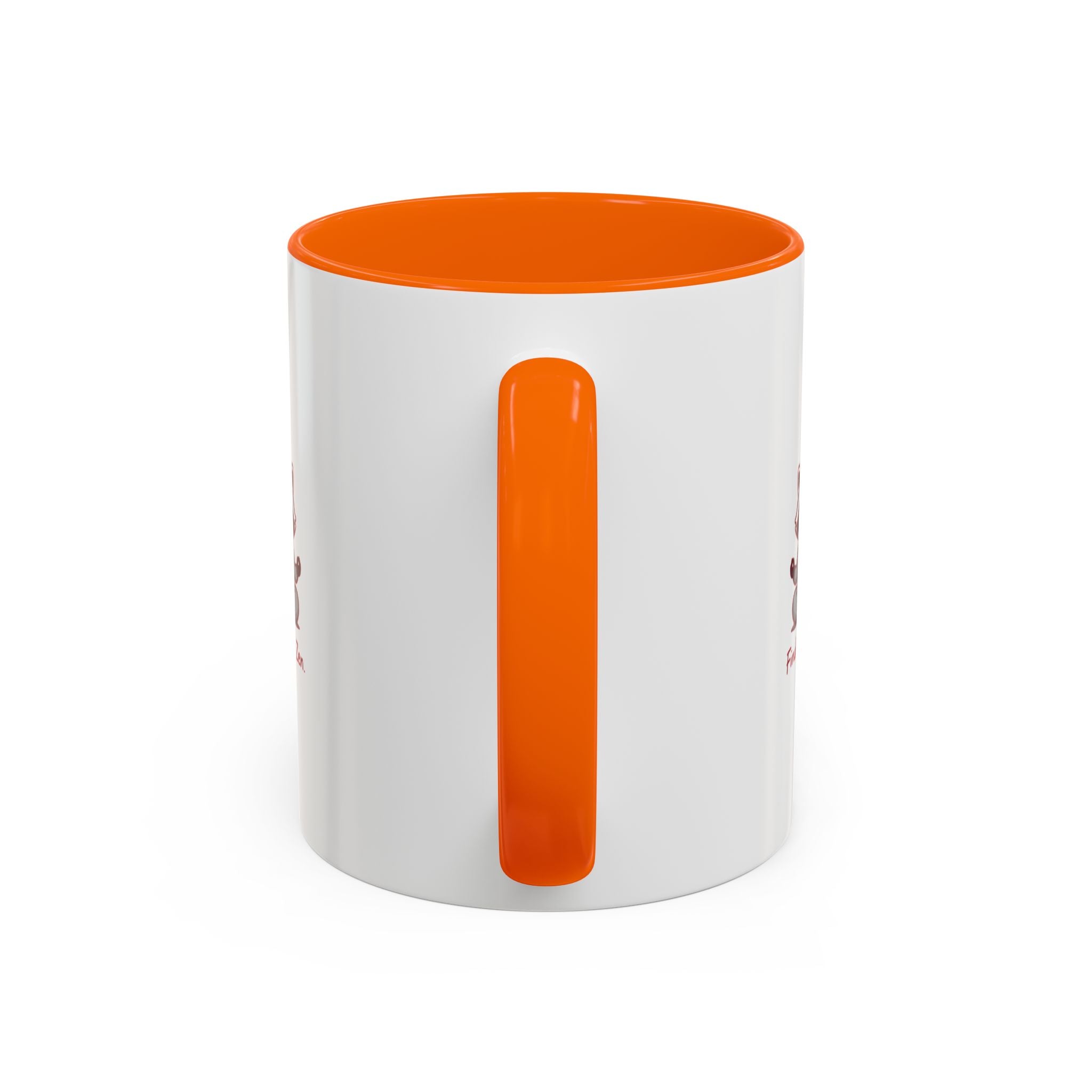 Zen Racoon Coffee Mug - "Find Your Zen" Accent Ceramic Mug