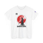 Samurai Tee — Red Sun Japanese Sword Warrior Graphic Shirt
