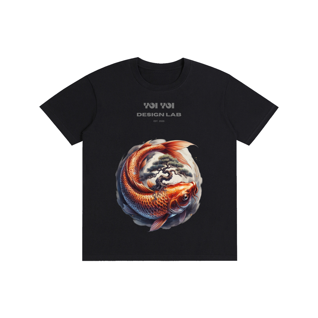 CoolyJapan Essential Pure Cotton Tee — 180gsm Lightweight Everyday T-Shirt