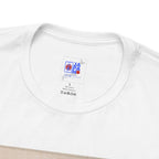 Teisai Hokuba "Swallows and Peonies" | Edo-period Surimono Art Tee (Light)