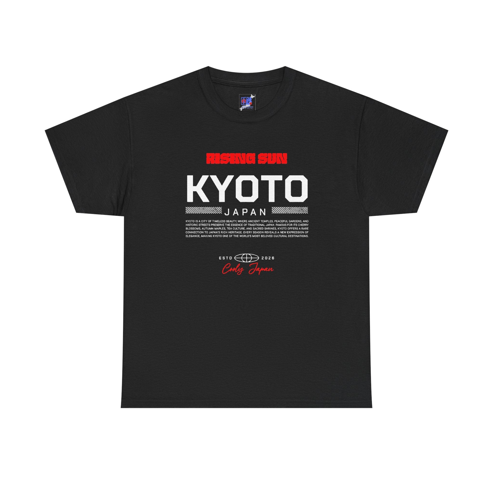 Kyoto Japan T-Shirt,  Traditional Japan Travel Souvenir Tee  Temple & Bamboo Forest Shirt Japan Vacation Memory Gift  Kyoto Culture Apparel