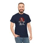 Samurai Wolf Tee — Japanese Ronin Graphic T-Shirt (浪人)