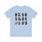 Shiba Inu Samurai T-Shirt, Japanese Warrior Dog Graphic Tee, Funny Dog Lover Gift, Anime Streetwear, Unisex Cotton Shirt