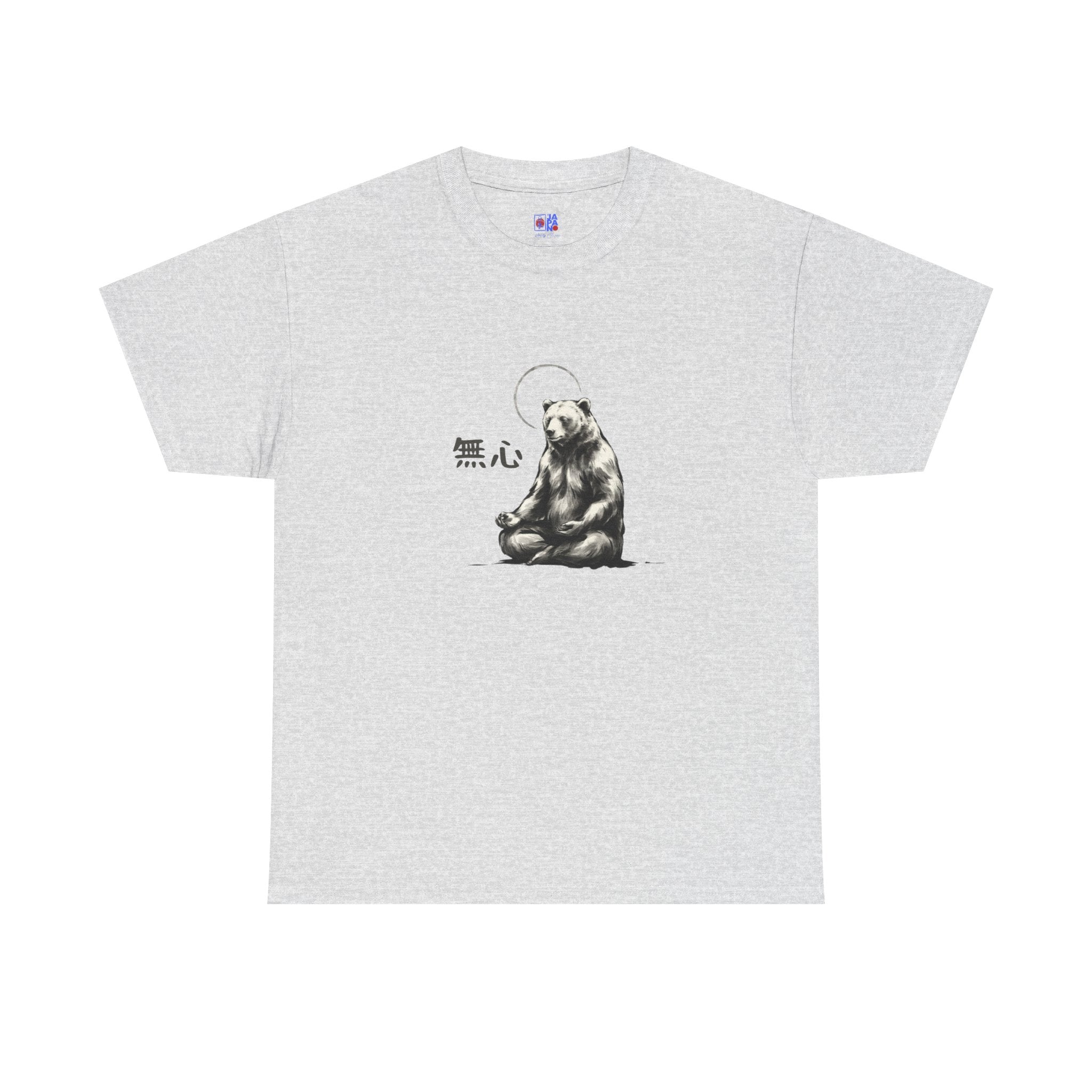 Meditating Bear T‑Shirt — Zen 'Mushin' Graphic Tee