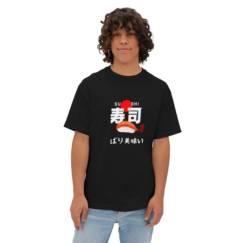 Sushi Nigiri Graphic Tee | Japanese Kanji Sushi Shirt
