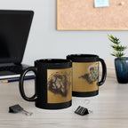 Tawaraya Sōtatsu "Wind God and Thunder God,"  Edo-period Japanese Art Mug, Museum Collection (11oz/15oz)