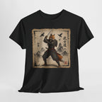 Samurai Fox T-Shirt — 'Bushido' Fox Warrior Vintage Japanese Art Tee