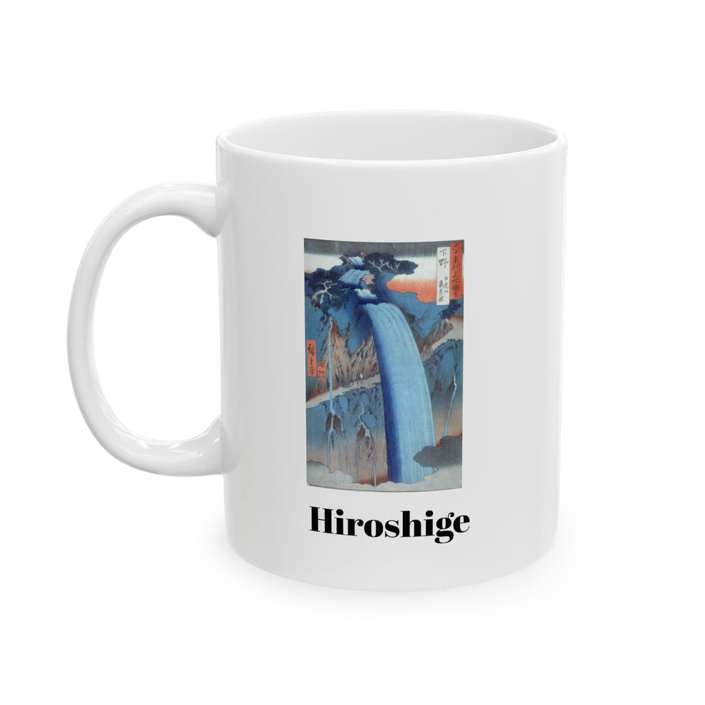 Hiroshige Utagawa Ceramic Mug - Vintage Travel Photo Design Coffee Cup