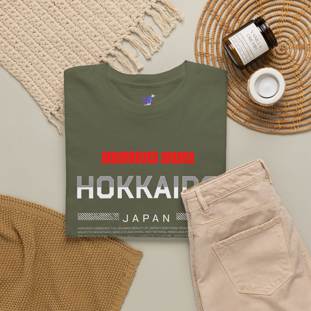 Hokkaido T-Shirt | 北海道 Wild North & Powder Snow Japan Tee | Designed by Japanese