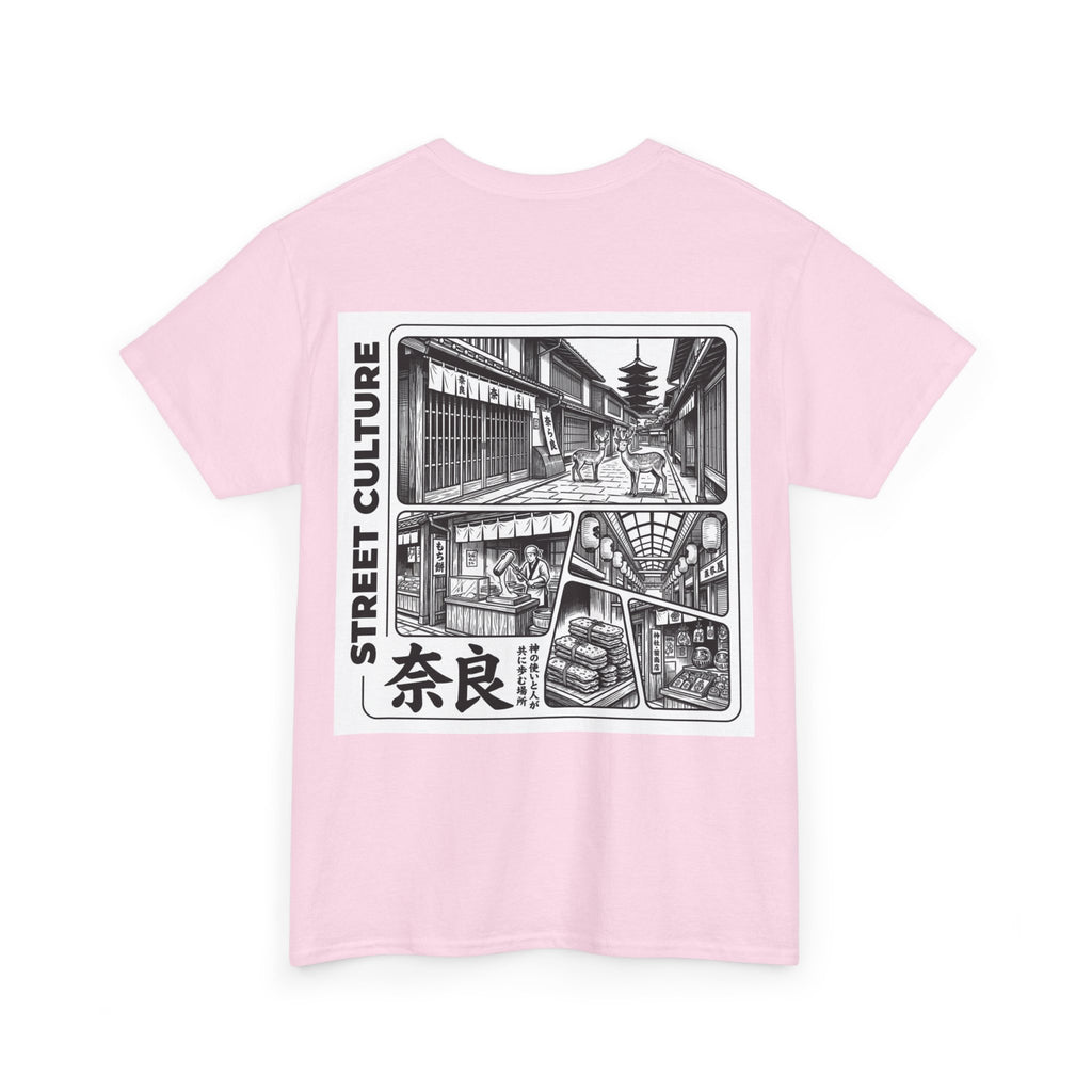 Nara Street Culture Tee | Japanese Cityscape Graphic T-Shirt