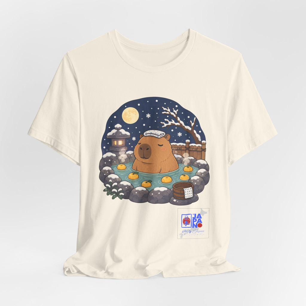 Bear Onsen T-Shirt — Cute Winter Hot Spring Graphic Tee
