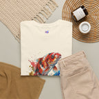 Koi Fish Watercolor T-Shirt — Vibrant Drip Art Tee