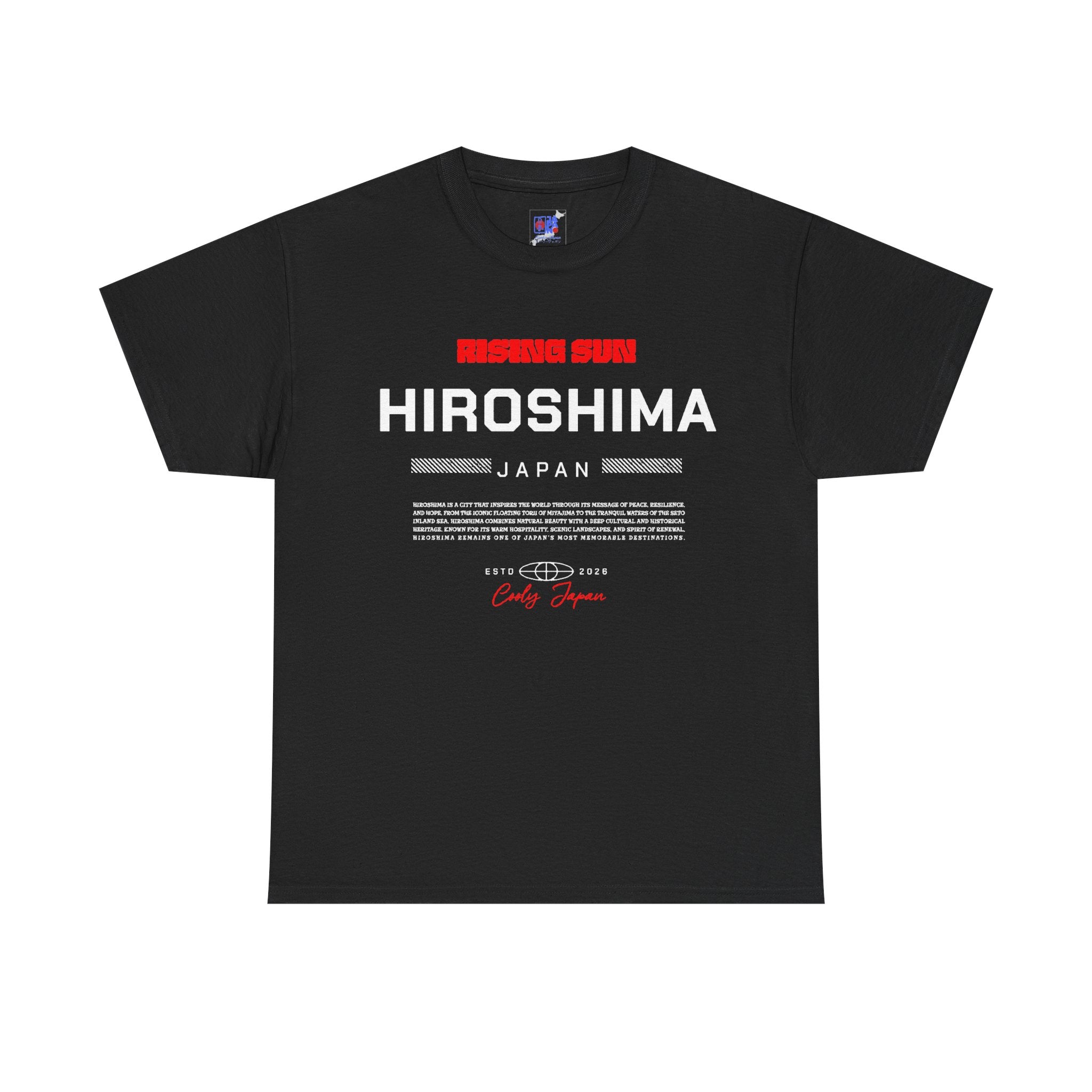 Hiroshima Japan T-Shirt, Where History Meets Hope, Miyajima Travel Souvenir, Japan Vacation Memory Tee, Gift for Japan Lovers
