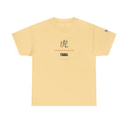 Tora Sleeping Tiger T Shirt Japanese Kanji Graphic Tee Casual Wear