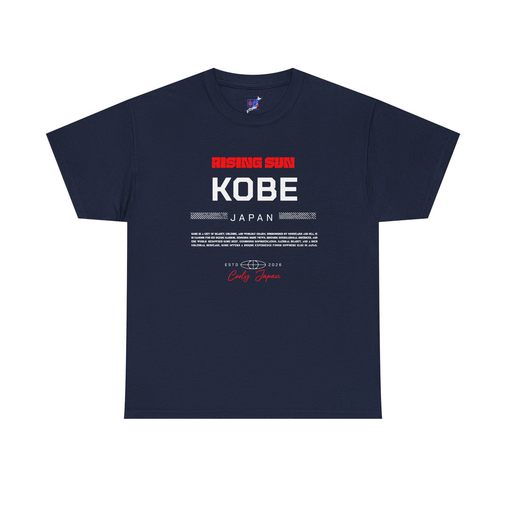 Kobe T-Shirt | 神戸 Rokko Mountains & Harbor City Japan Tee | Designed by Japanese