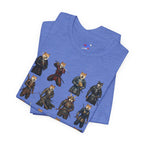 Shiba Inu Samurai T-Shirt, Japanese Warrior Dog Graphic Tee, Funny Dog Lover Gift, Anime Streetwear, Unisex Cotton Shirt