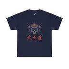 Samurai Skull T-Shirt — 武士道 Bushido Men's Graphic Tee | Japanese Warrior Dark Streetwear Shirt