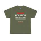 Hokkaido Japan T-Shirt, Japanese Alps & Ski Travel Souvenir Tee  Snow Adventure Shirt  Japan Vacation Memory Gift | Hokkaido Nature Apparel