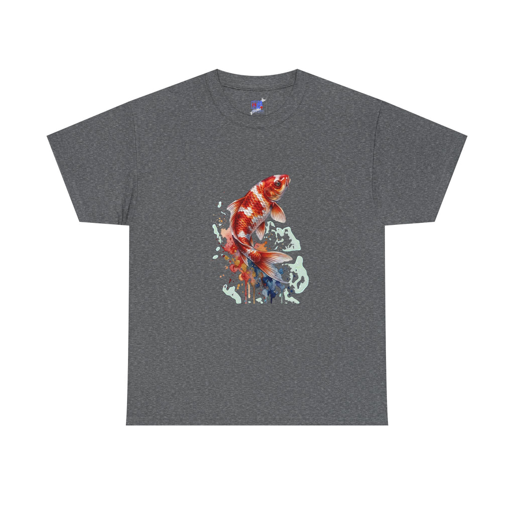 Watercolor Koi Fish T-Shirt — Koi Graphic Tee