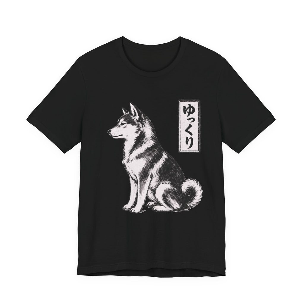 Akita Inu Portrait Tee | Japanese Dog Art T-Shirt