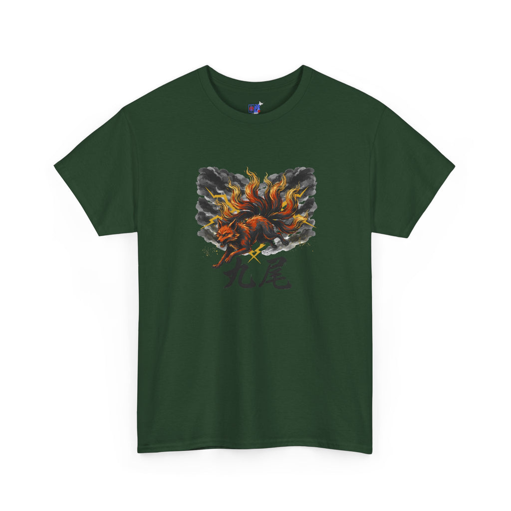 Japanese Fox Spirit  Graphic Tee  Mythology Shirt