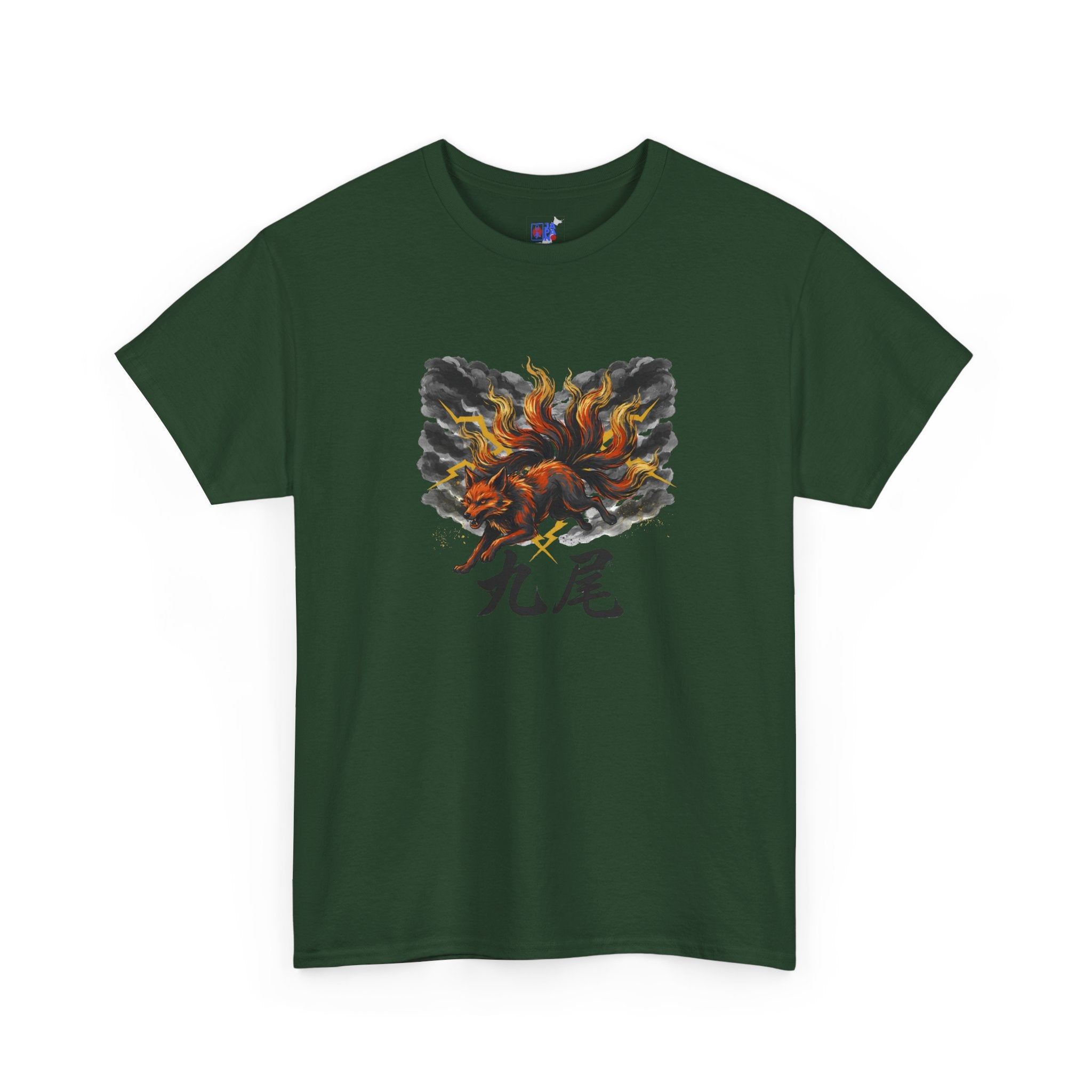 Japanese Fox Spirit  Graphic Tee  Mythology Shirt