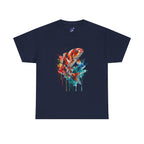 Koi Fish Watercolor T-Shirt — Vibrant Drip Art Tee