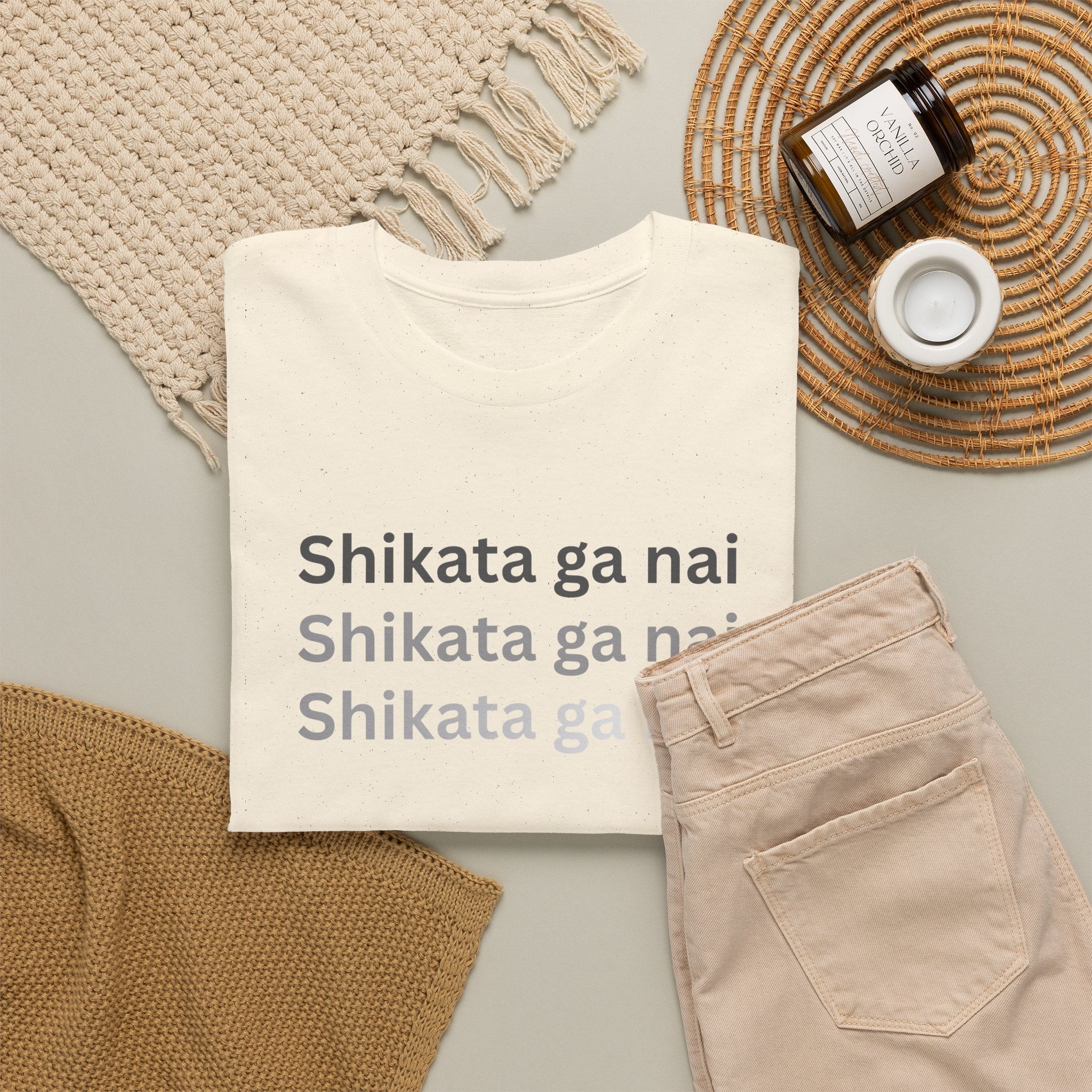 Shikata Ga Nai — 仕方がない | Japanese Stoic Philosophy Tee