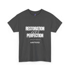 Kintsugi 'Restoration Over Perfection' T‑Shirt — Inspirational Graphic Tee