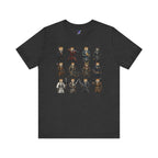 Shiba Inu Samurai T-Shirt, Japanese Warrior Dog Graphic Tee, Funny Dog Lover Gift, Anime Streetwear, Unisex Cotton Shirt
