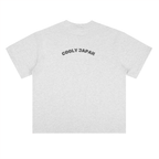Cooly Japan Rising Sun Logo Tee — Black Oversized Drop-Shoulder T-Shirt (300gsm)