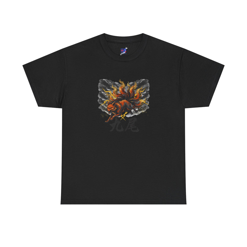 Japanese Fox Spirit  Graphic Tee  Mythology Shirt