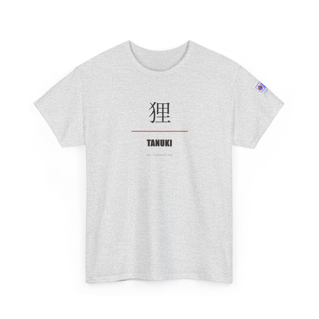 Tanuki T Shirt Japanese Mythology Tee Shapeshifter Design, Unique Folklore Fashion, Gift for Mythology Lovers, Japan Culture Shirt
