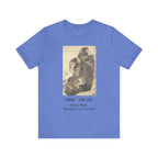 Japanese Art T-Shirt, Mori Sosen Three Monkeys, Museum Tee, Edo Period Animal Painting Japanese Macaque Gift