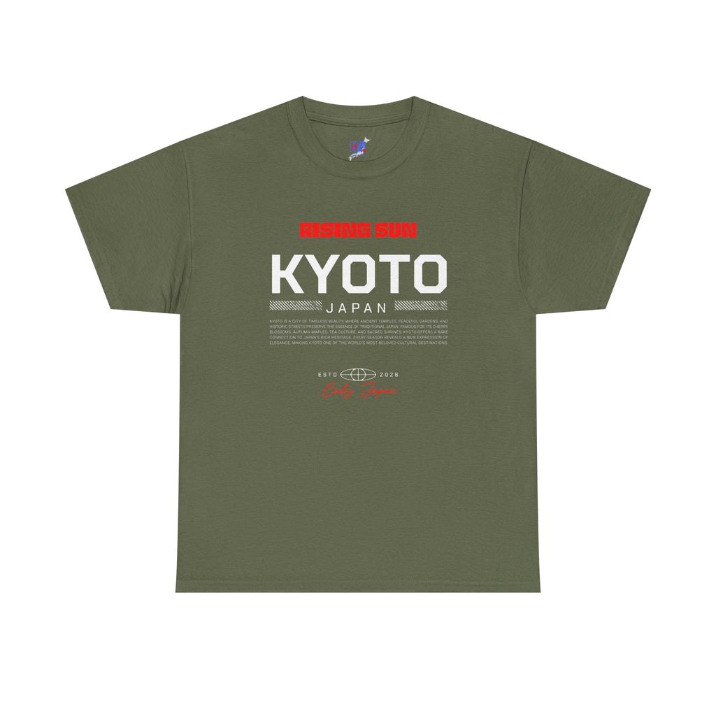 Kyoto T-Shirt | 京都 Ancient Temples Front & Back Print | Japan City Series Tee