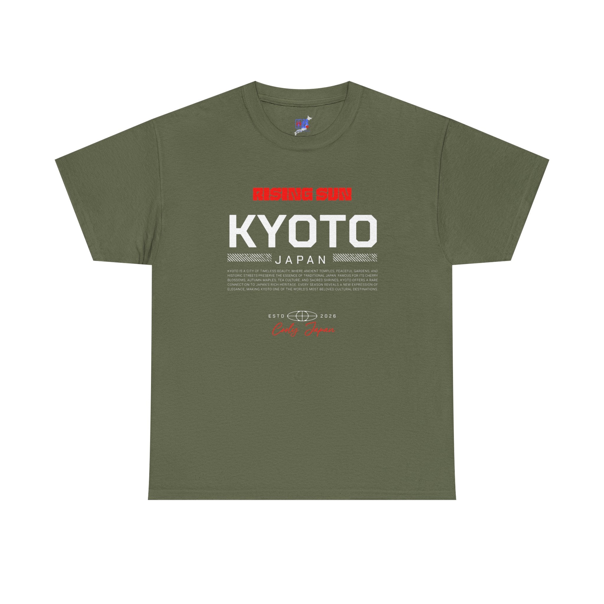 Kyoto T-Shirt | 京都 Ancient Temples Front & Back Print | Japan City Series Tee