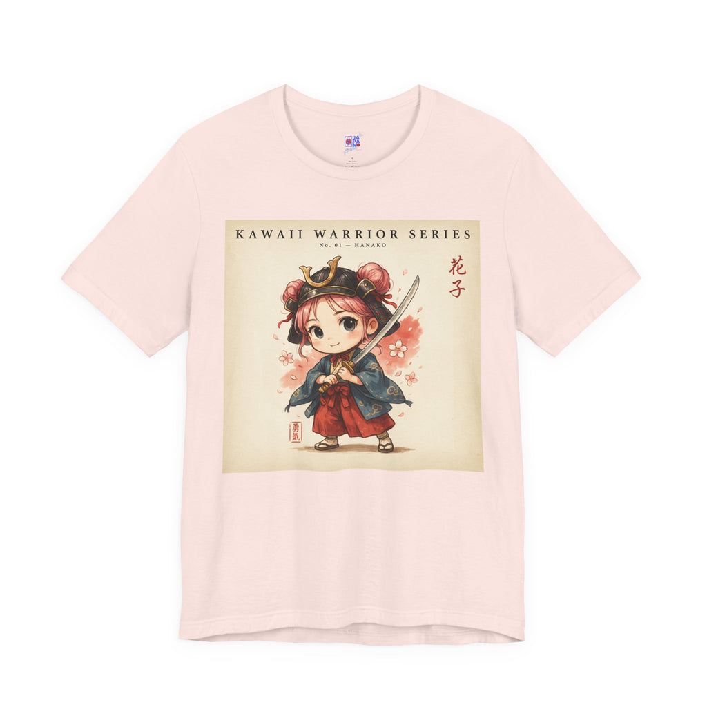 Kawaii Warrior Anime Girl Samurai T-Shirt