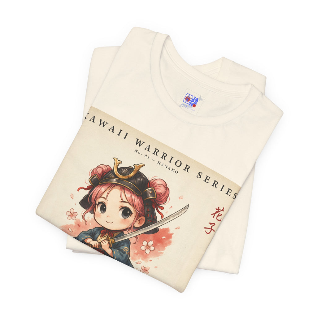 Kawaii Warrior Anime Girl Samurai T-Shirt