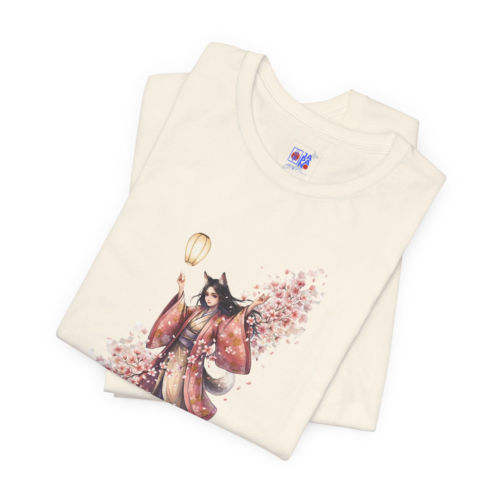 Cherry Blossom Kimono Tee — Hanami Floral Japanese Art T-Shirt