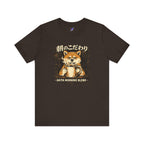 Akita Morning Blend Tee | Shiba Inu Coffee Dog Illustration