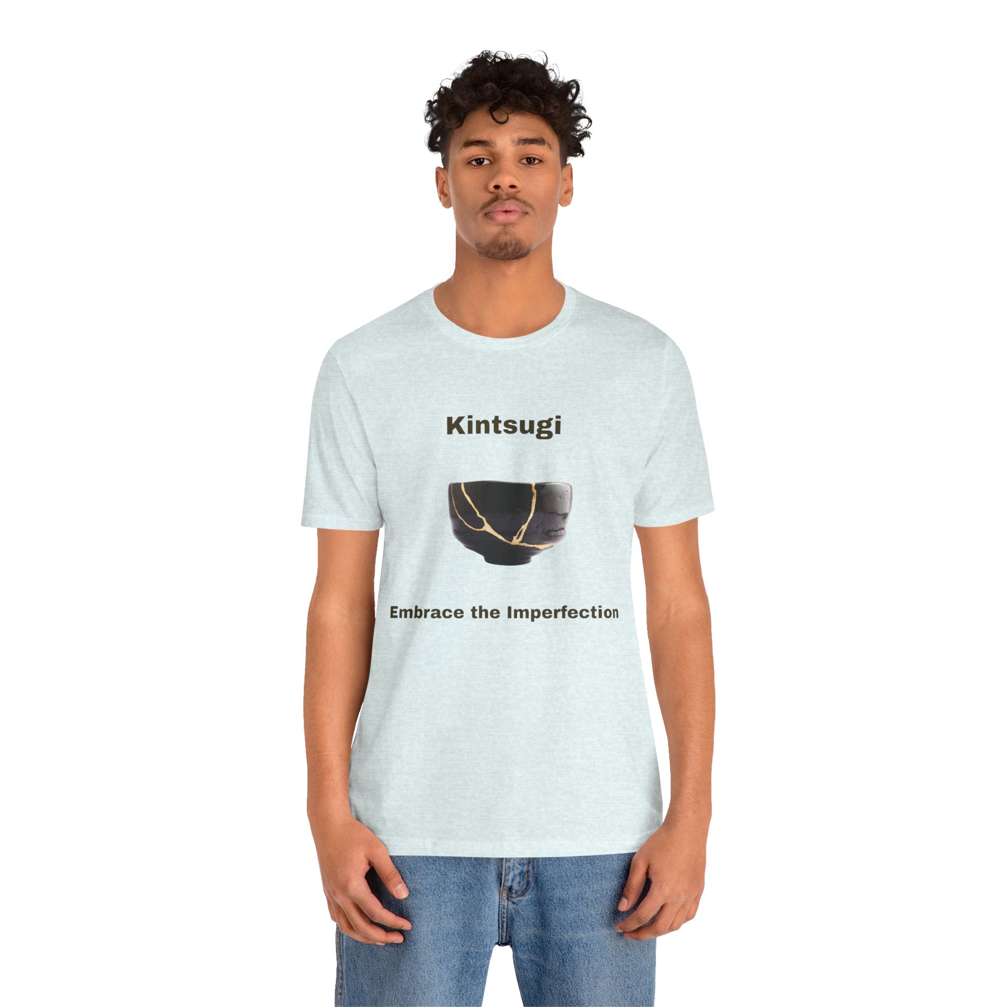 Kintsugi Embrace the Imperfection Ceramic Bowl T-Shirt