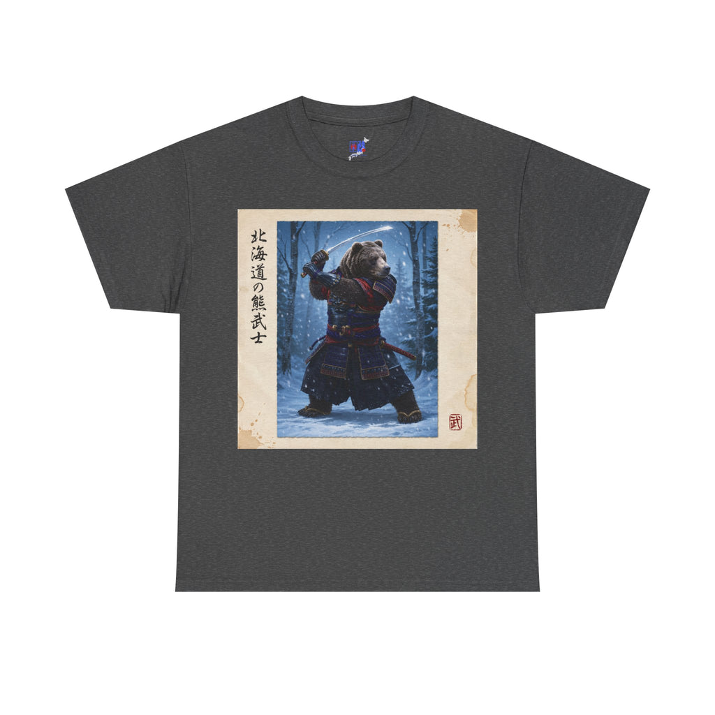 Samurai Bear Tee — Snowy Ronin Art Graphic Shirt