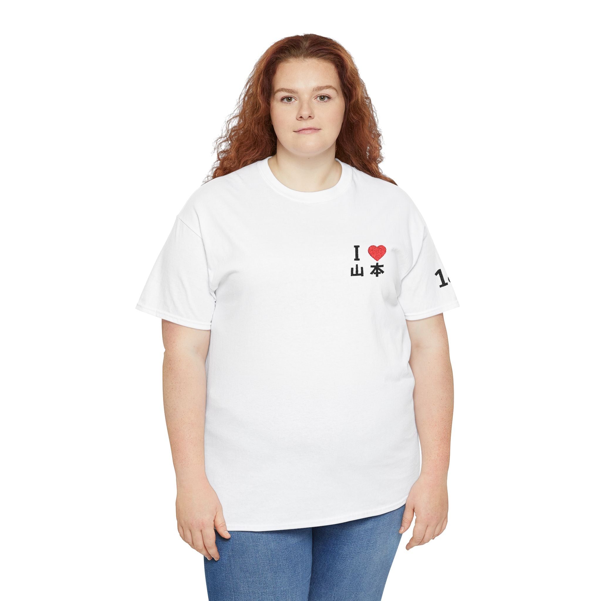I Love 山本 (Yamamoto) Baseball Tee — 18 Sleeve