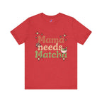 Mama Needs Matcha T-Shirt | Matcha Tea Mom Tee, Cute Floral Typography