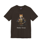 Samurai Shiba Inu T-Shirt, Shiba Army Japanese Warrior Dog Tee, Funny Dog Lover Gift - Cute Anime Samurai Shirt