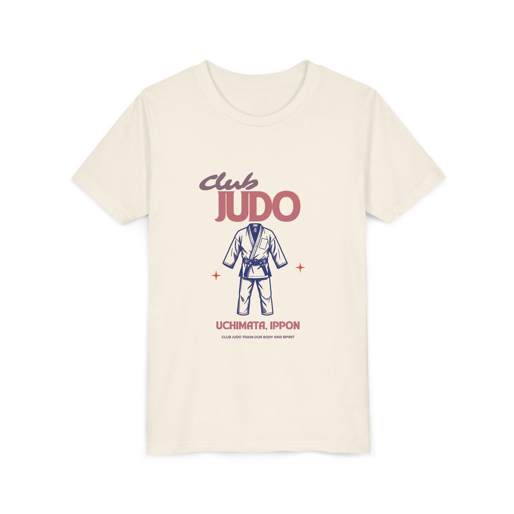 Kids Judo Shirt | Uchimata Ippon Tee | Funny Martial Arts T-Shirt for Boys & Girls | Japanese Judo Club Graphic Tee | Youth Judoka Gift